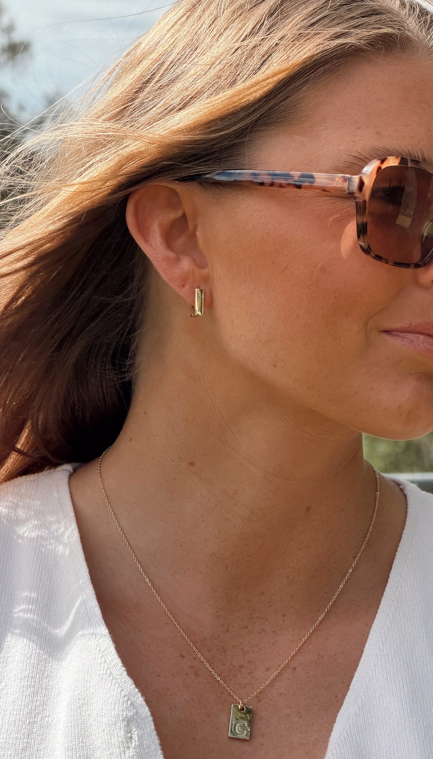 Rettangolo Earrings